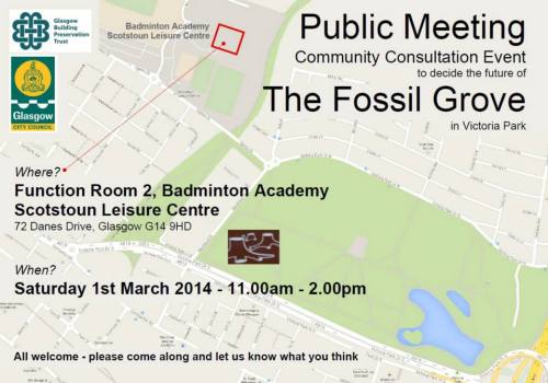 Consultation on the future of Fossil Grove, Glasgow