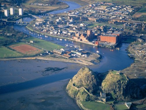 Seascape - Aerial view - dumbarton rock C SNH
